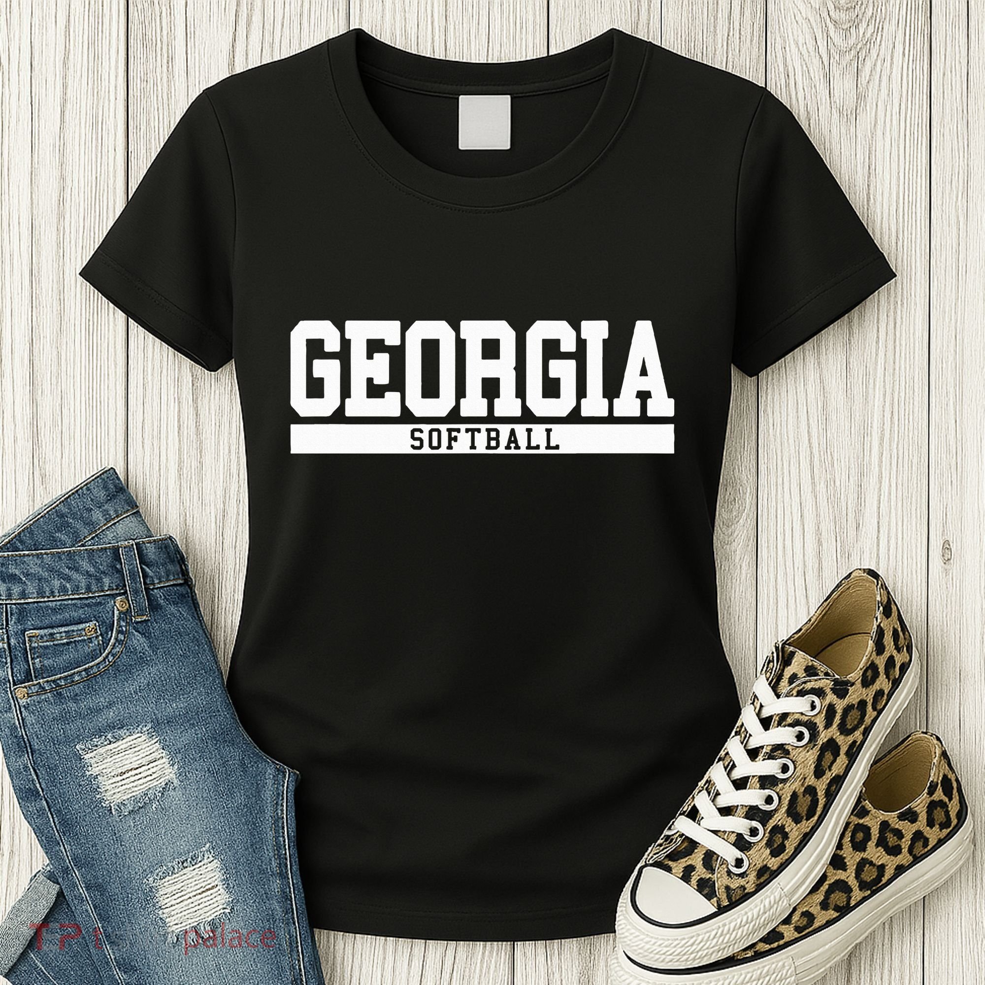 Georgia Softball Women's T-Shirt