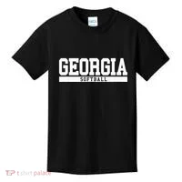 Georgia Softball Kids T-Shirt thumb 0