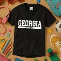 Georgia Softball Kids T-Shirt thumb 3