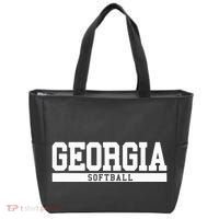 Georgia Softball Tote Bag thumb 0