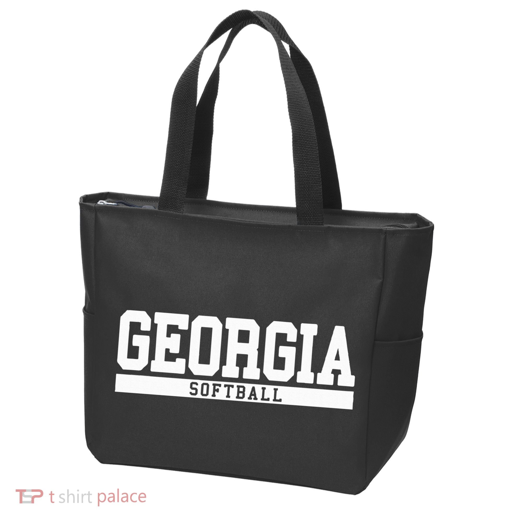Georgia Softball Tote Bag