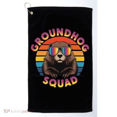 Groundhog Squad Golf Towel