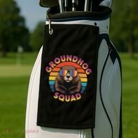 Groundhog Squad Golf Towel thumb 2