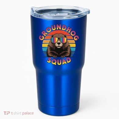 Groundhog Squad Tumbler