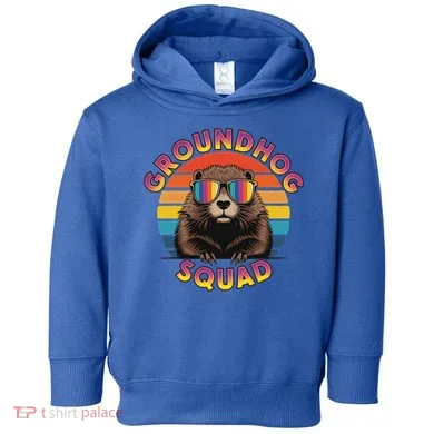 Groundhog Squad Toddler Hoodie