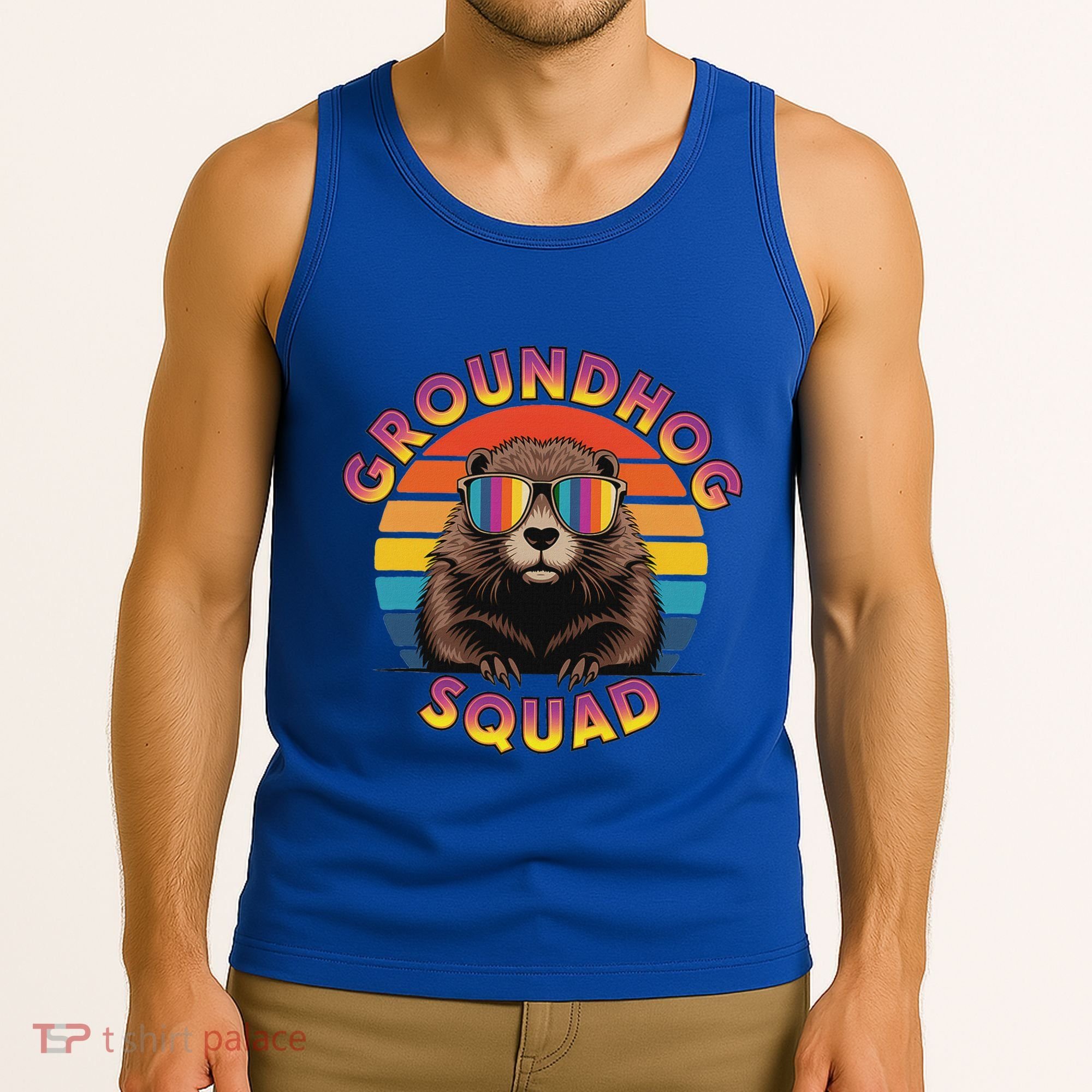 Groundhog Squad Tank Top