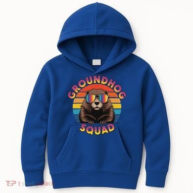 Groundhog Squad Kids Hoodie