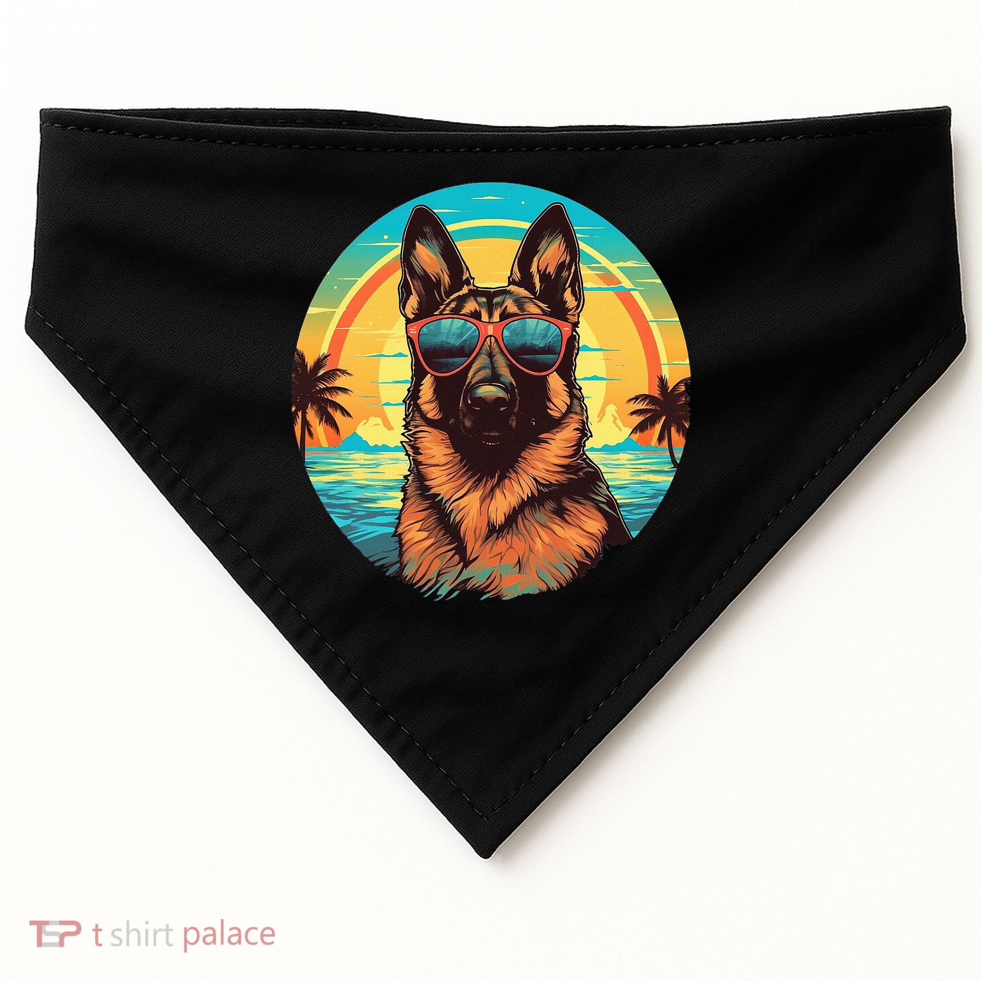 German Shepherd USA-Made Doggie Bandana