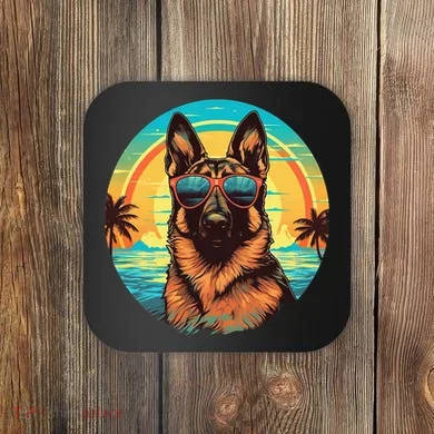 German Shepherd Coaster