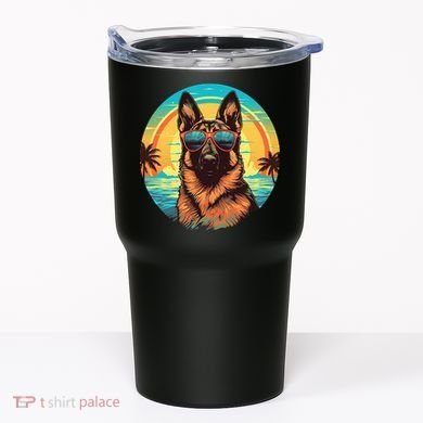 German Shepherd Tumbler