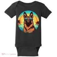 German Shepherd Baby Bodysuit thumb 0