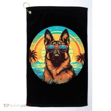 German Shepherd Golf Towel