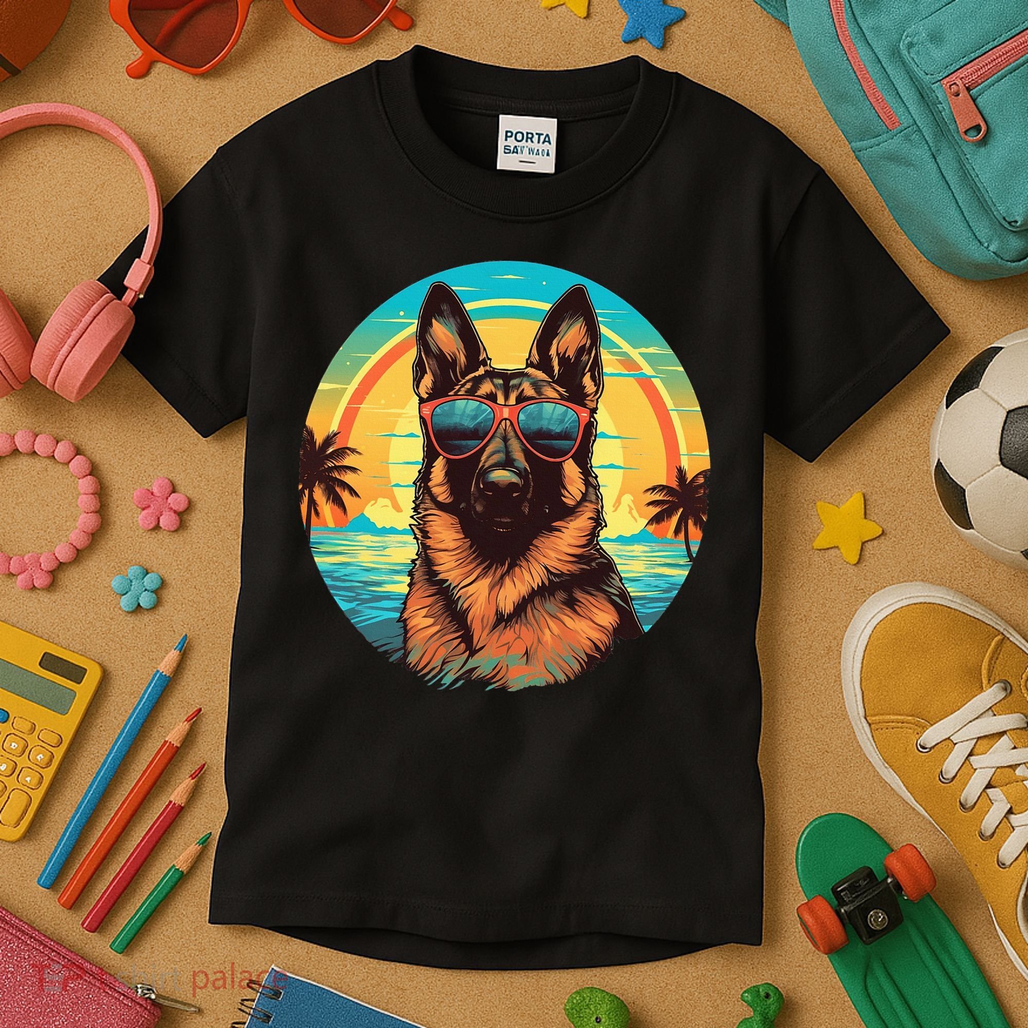 German Shepherd Kids T-Shirt
