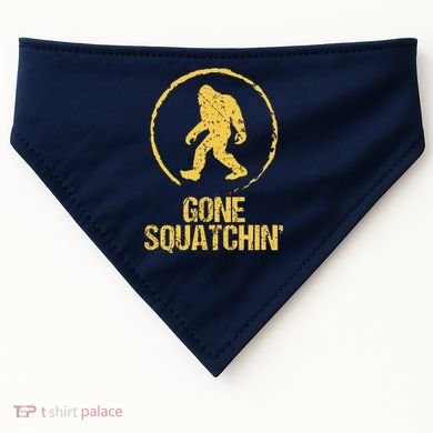 Gone Squatchin USA-Made Doggie Bandana