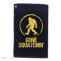 Gone Squatchin Golf Towel thumb 0