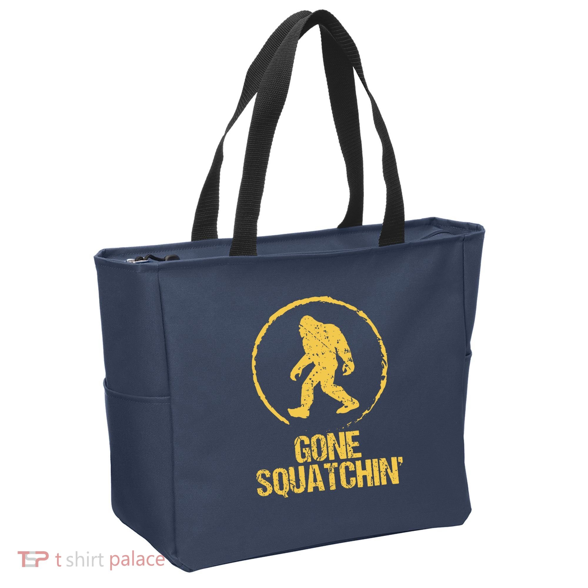 Gone Squatchin Tote Bag