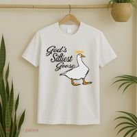 God's Silliest Goose God's Silliest Goose Duck Funny T-Shirt thumb 2