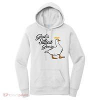 God's Silliest Goose God's Silliest Goose Duck Funny Women's Hoodie thumb 0