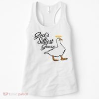 God's Silliest Goose God's Silliest Goose Duck Funny Women's Tank Top thumb 0