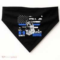 Ger Shepherd Gift K9 Unit Dog Breeder Kgift9 USA-Made Doggie Bandana thumb 0