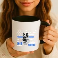 Ger Shepherd Gift K9 Unit Dog Breeder Kgift9 Coffee Mug thumb 3