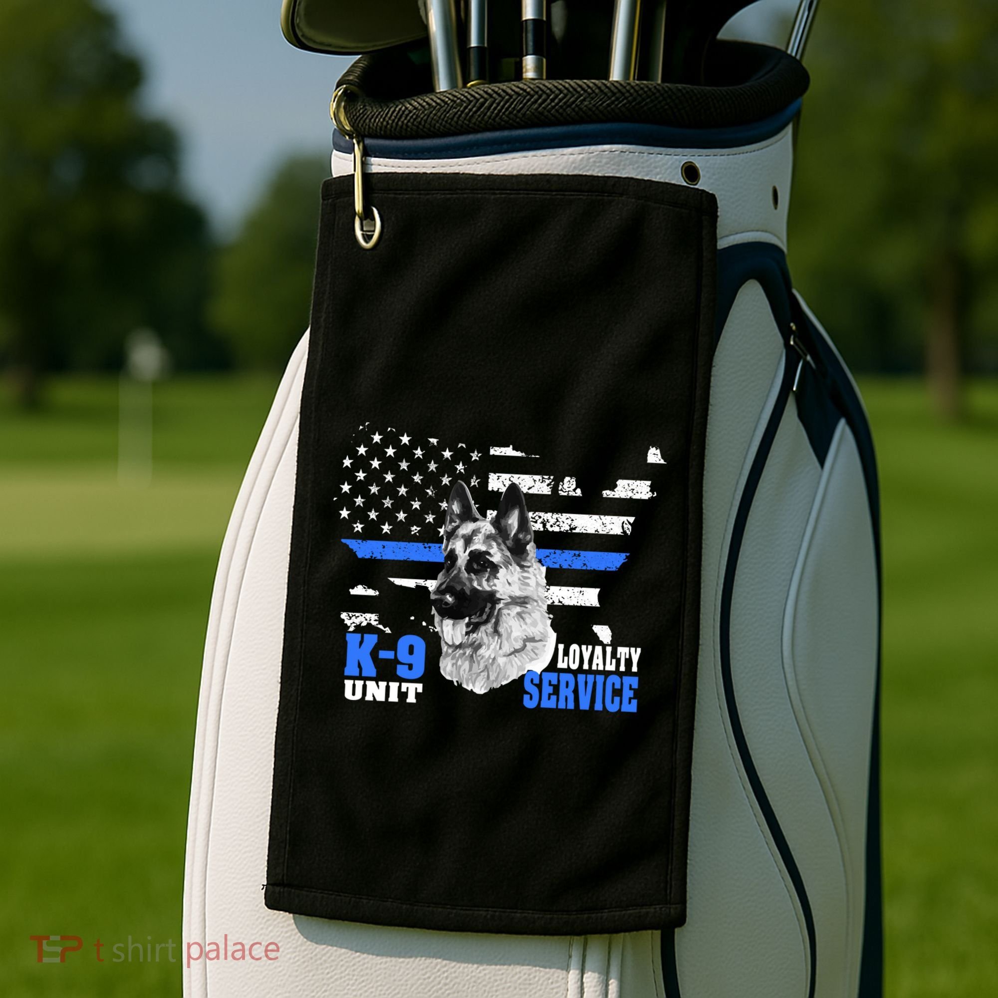 Ger Shepherd Gift K9 Unit Dog Breeder Kgift9 Golf Towel