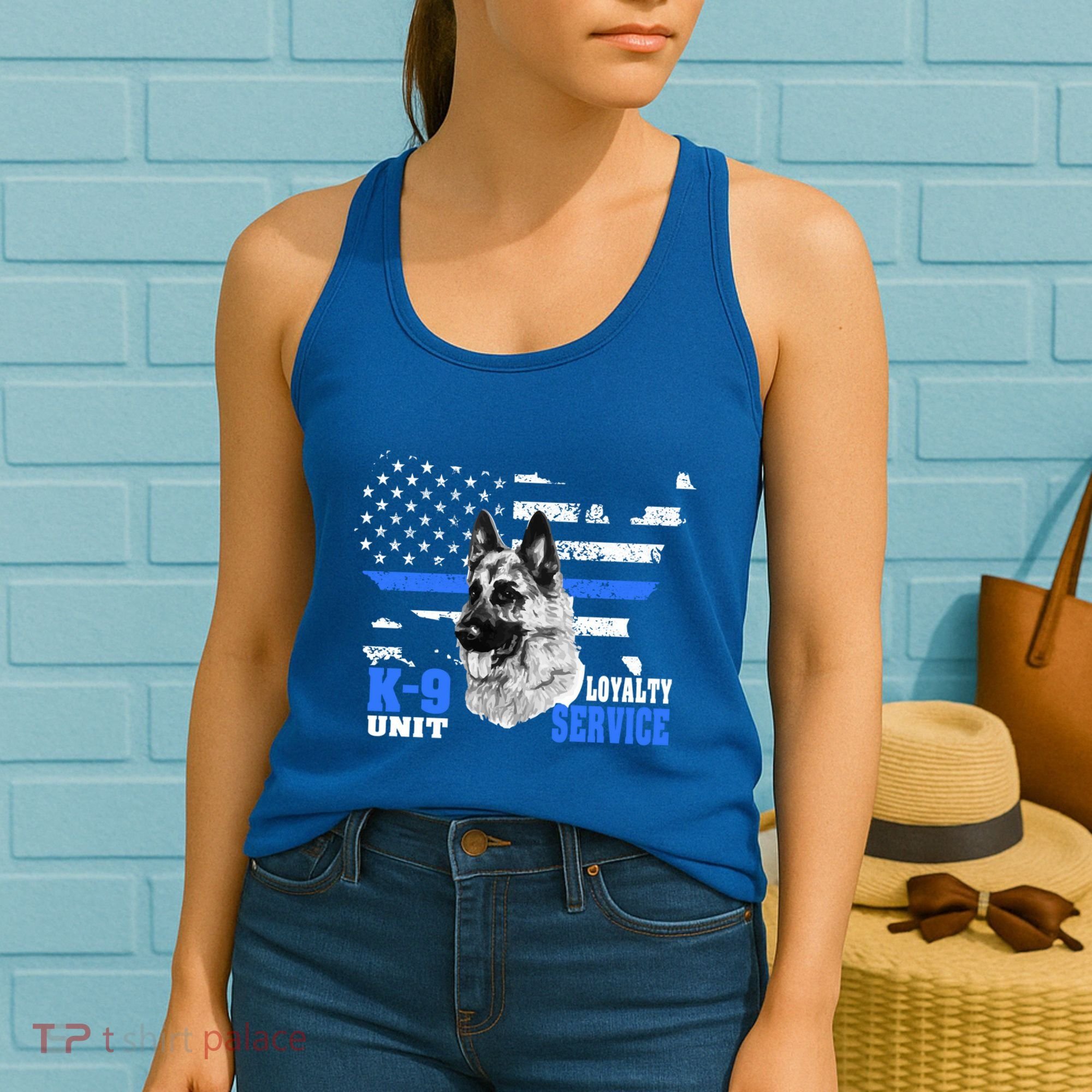 Ger Shepherd Gift K9 Unit Dog Breeder Kgift9 Women's Tank Top