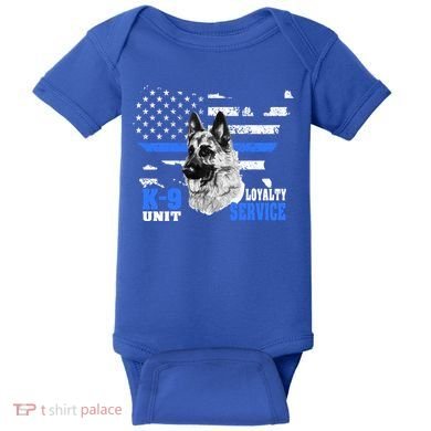 Ger Shepherd Gift K9 Unit Dog Breeder Kgift9 Baby Bodysuit