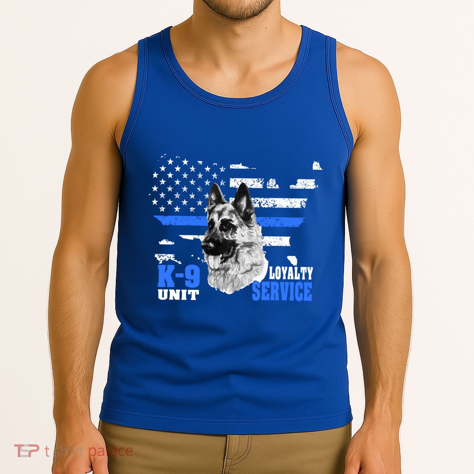 Ger Shepherd Gift K9 Unit Dog Breeder Kgift9 Tank Top