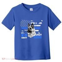 Ger Shepherd Gift K9 Unit Dog Breeder Kgift9 Toddler T-Shirt thumb 0