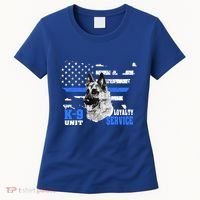 Ger Shepherd Gift K9 Unit Dog Breeder Kgift9 Women's T-Shirt thumb 0