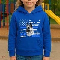 Ger Shepherd Gift K9 Unit Dog Breeder Kgift9 Kids Hoodie thumb 3