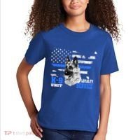 Ger Shepherd Gift K9 Unit Dog Breeder Kgift9 Kids T-Shirt thumb 2