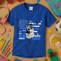 Ger Shepherd Gift K9 Unit Dog Breeder Kgift9 Kids T-Shirt thumb 3