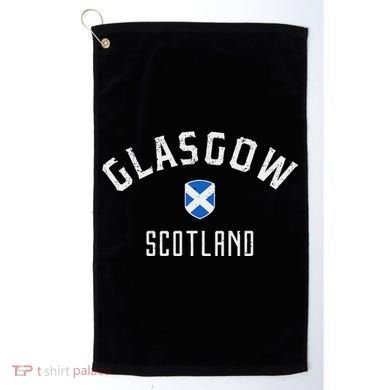 Glasgow Scotland Golf Towel
