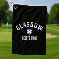 Glasgow Scotland Golf Towel thumb 1