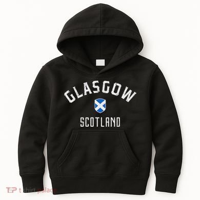 Glasgow Scotland Kids Hoodie