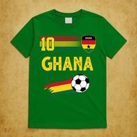 Ghana Soccer Ghanain Football Retro 10 T-Shirt thumb 5