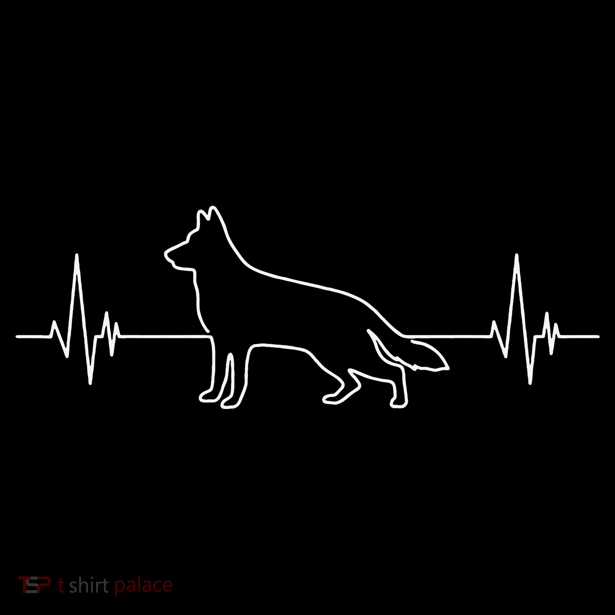 German Shepherd German Shepherd Heartbeat Visor