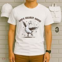 GodS Silliest Goose Funny Goose Sarcastic Vintage 90s T-Shirt thumb 6
