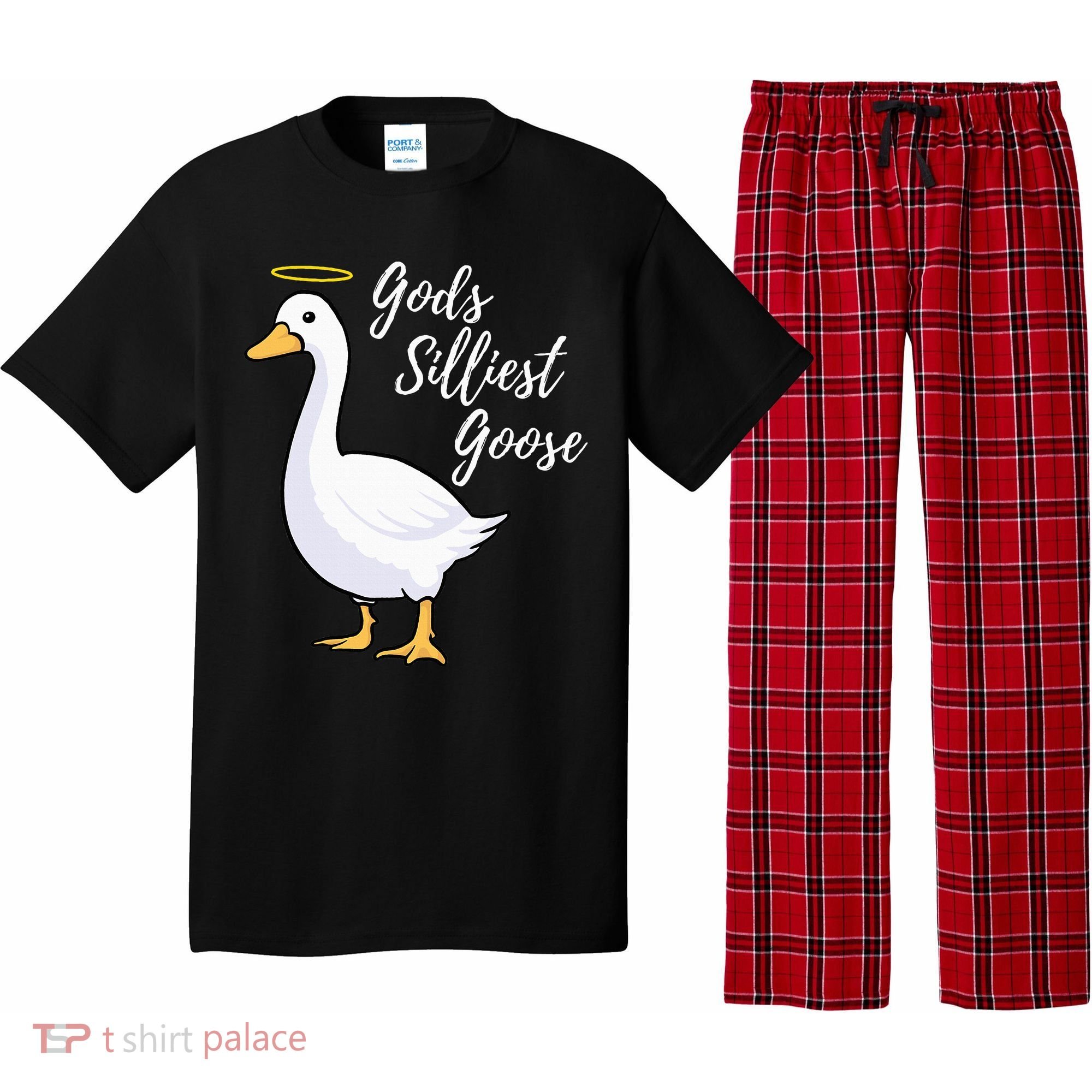 Gods Silliest Goose Pajama Set