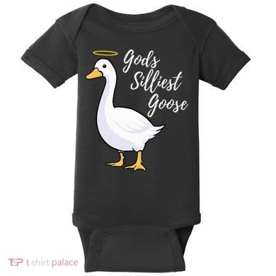 Gods Silliest Goose Baby Bodysuit