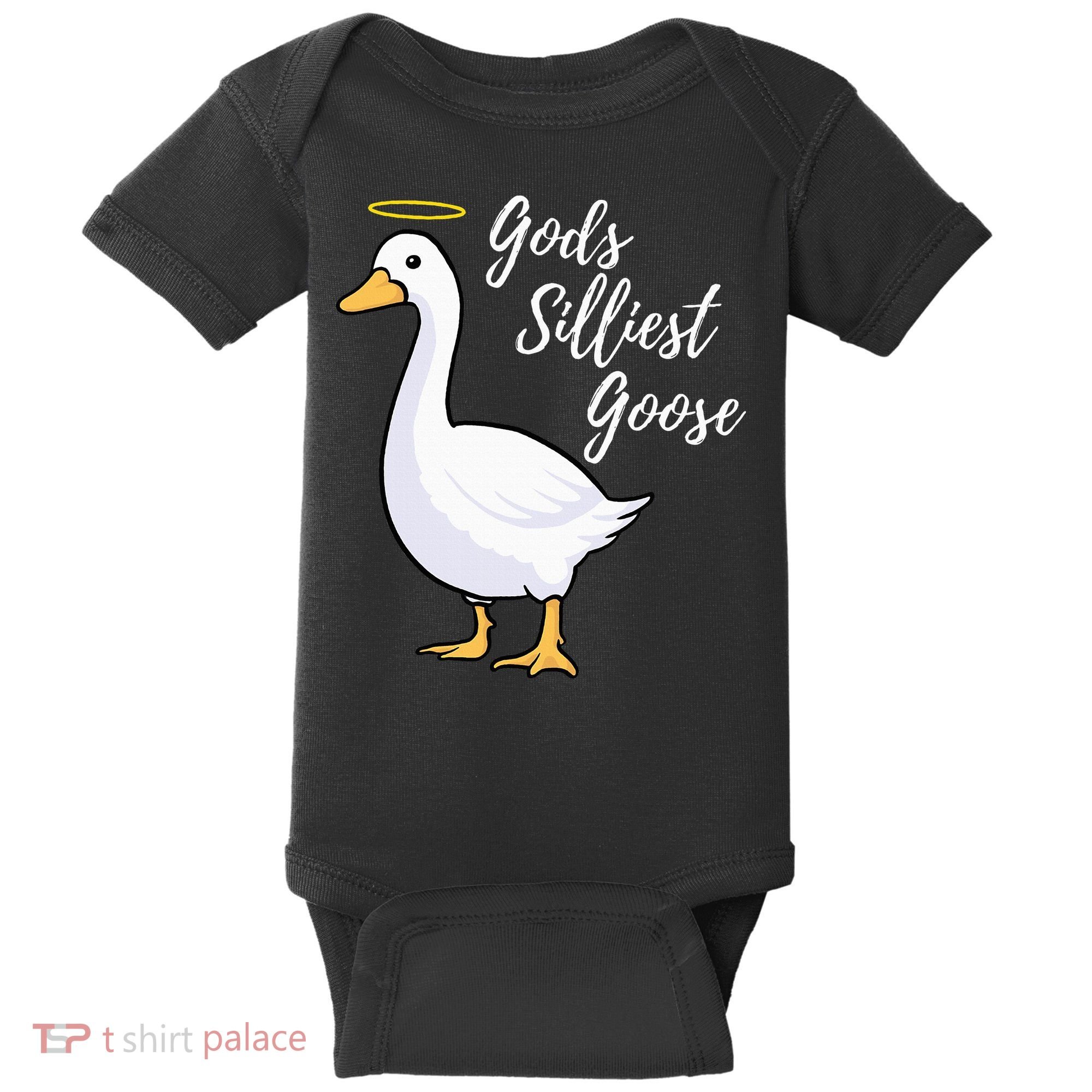 Gods Silliest Goose Baby Bodysuit