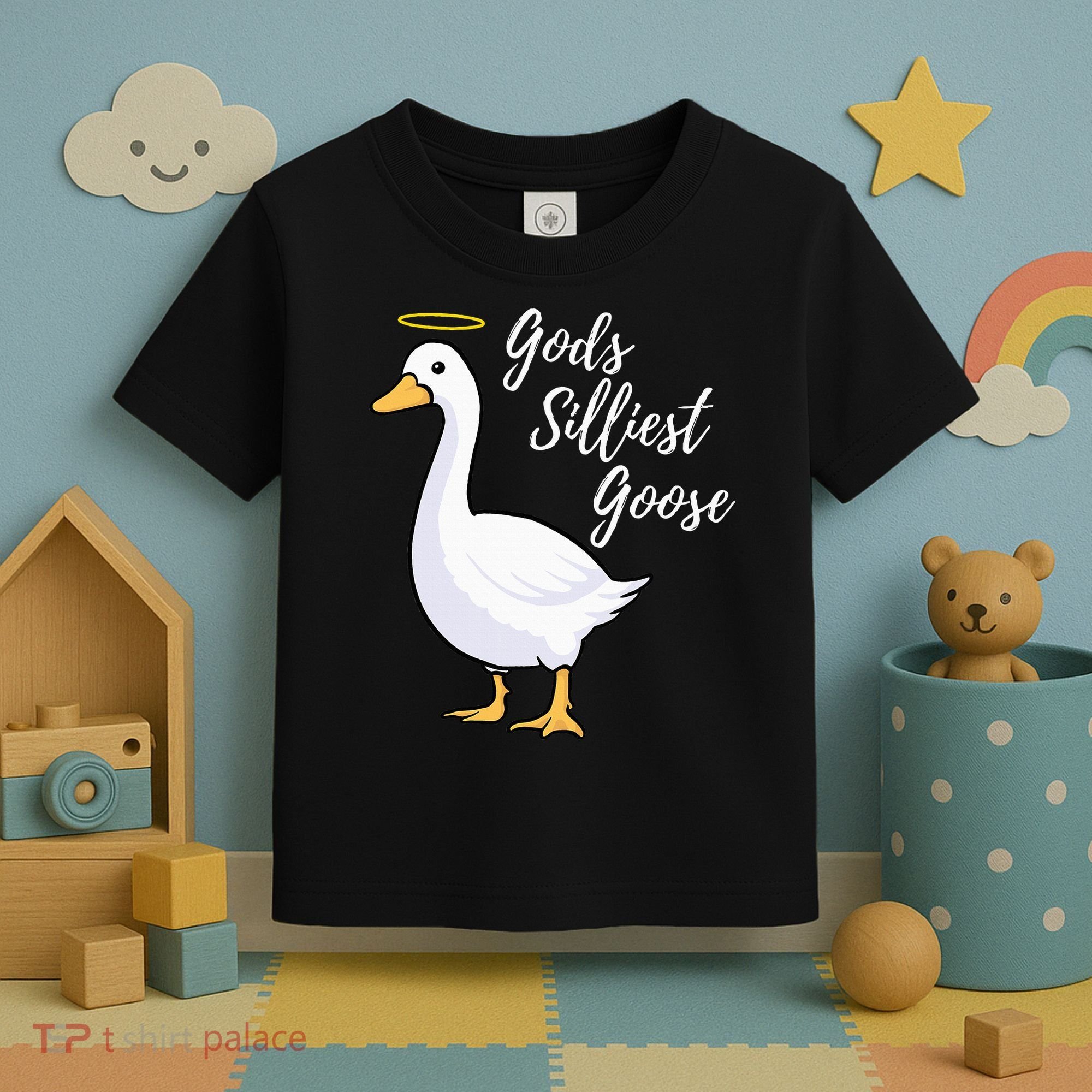 Gods Silliest Goose Toddler T-Shirt