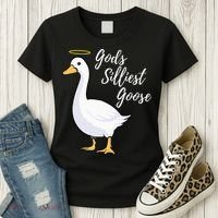 Gods Silliest Goose Women's T-Shirt thumb 3