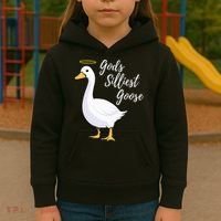 Gods Silliest Goose Kids Hoodie thumb 3