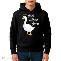 Gods Silliest Goose Kids Hoodie thumb 4