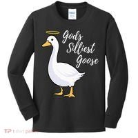 Gods Silliest Goose Kids Long Sleeve Shirt thumb 0