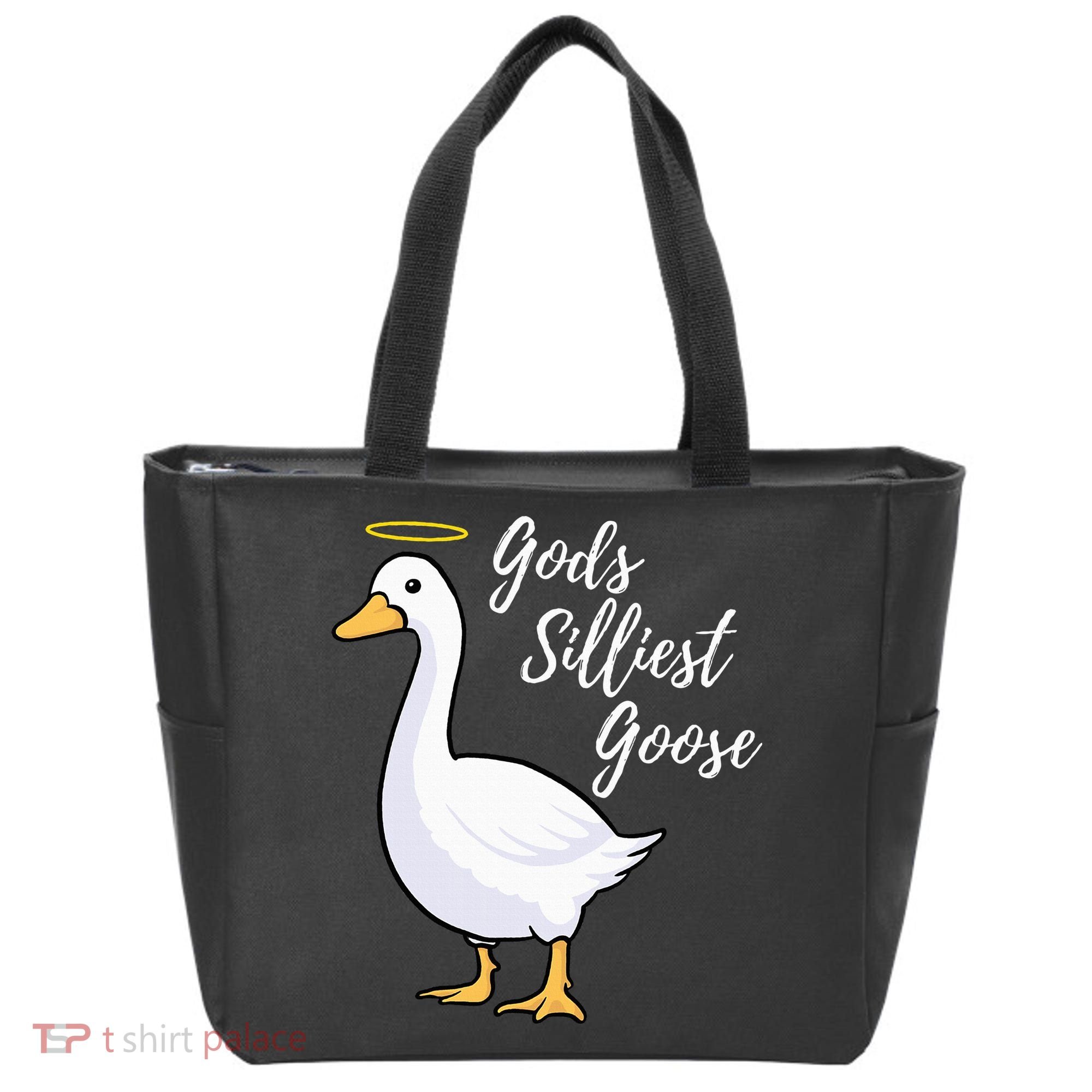 Gods Silliest Goose Tote Bag