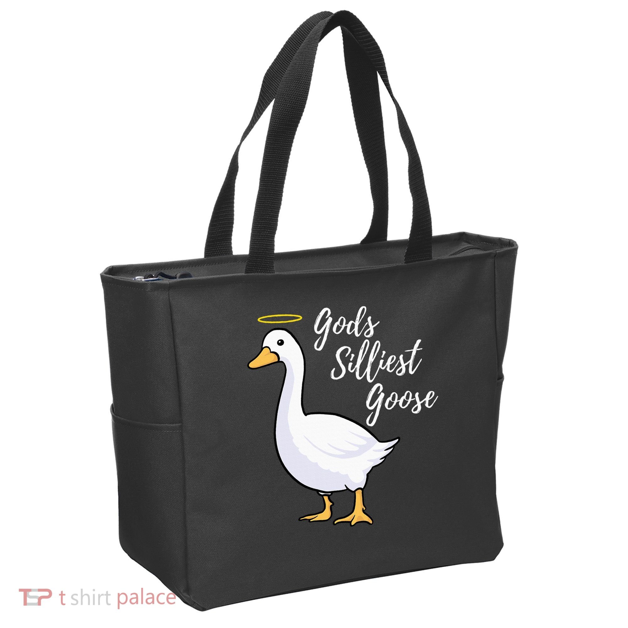 Gods Silliest Goose Tote Bag
